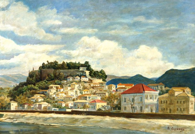 View of Kalamata (The Castle) — Drakos Evangelos
