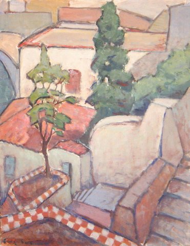 Houses on Hydra — Efkleidis Grigorios